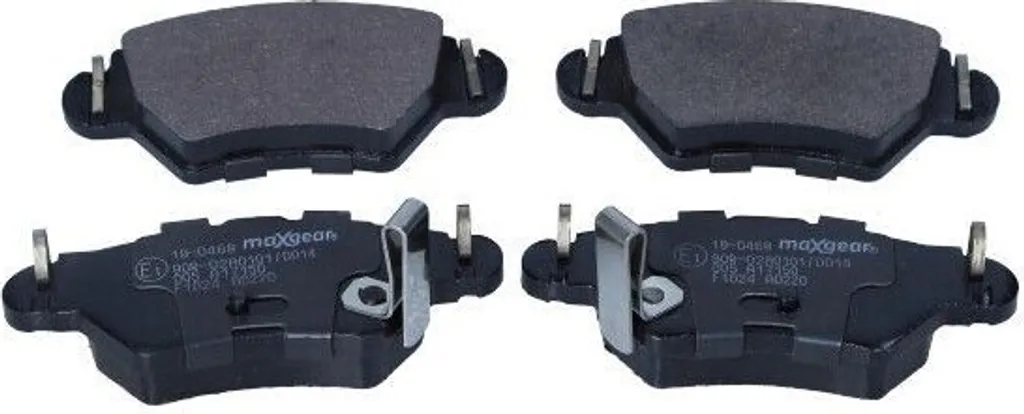 Plaquettes de frein arrière silencieuses 9195685 pour Zafira et Astra