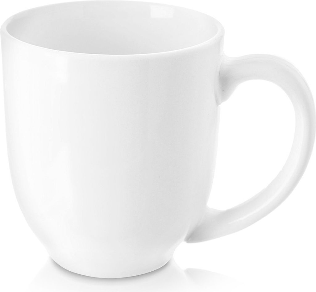 Biely porcelánový pohár na kávu, čaj, bylinky, nápoje, Obrázok produktu 