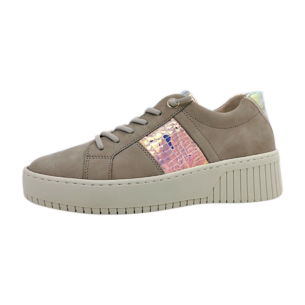 Gabor Schnürer Beige in Gr. 36