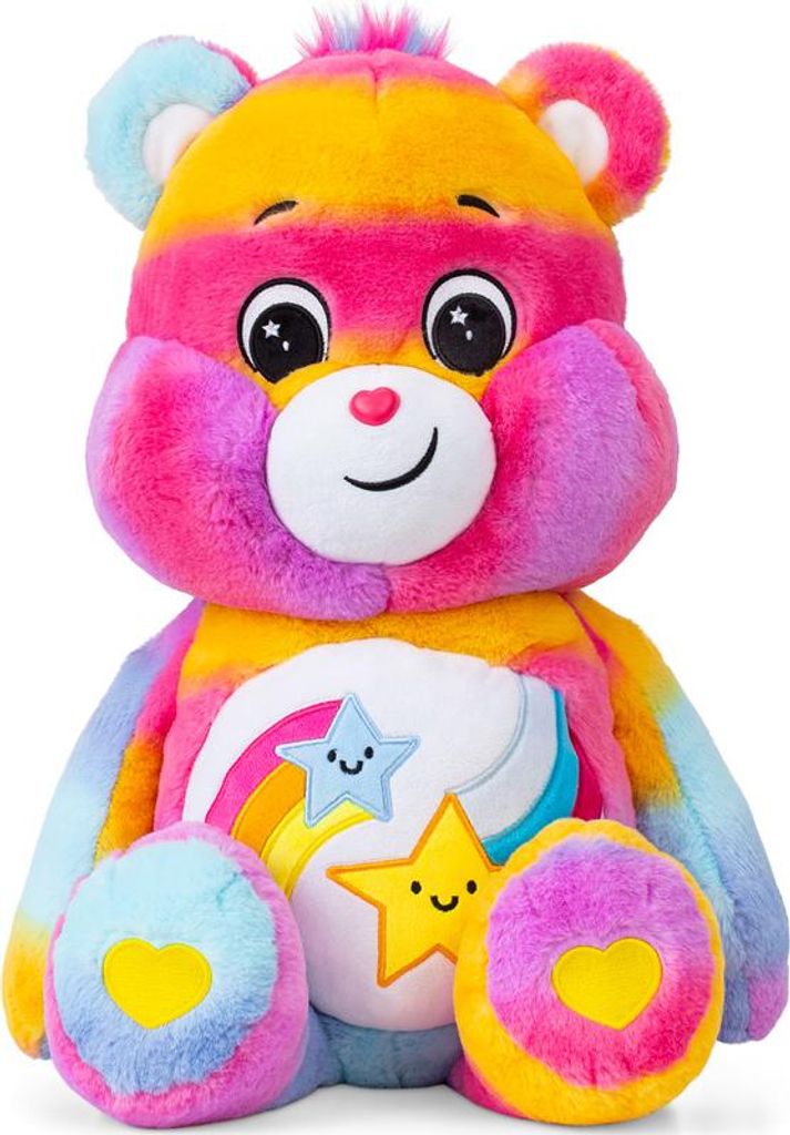 Care Bears Kuscheltier 60 cm Jumbo Dare to Care Bear Plüsch Spielzeug