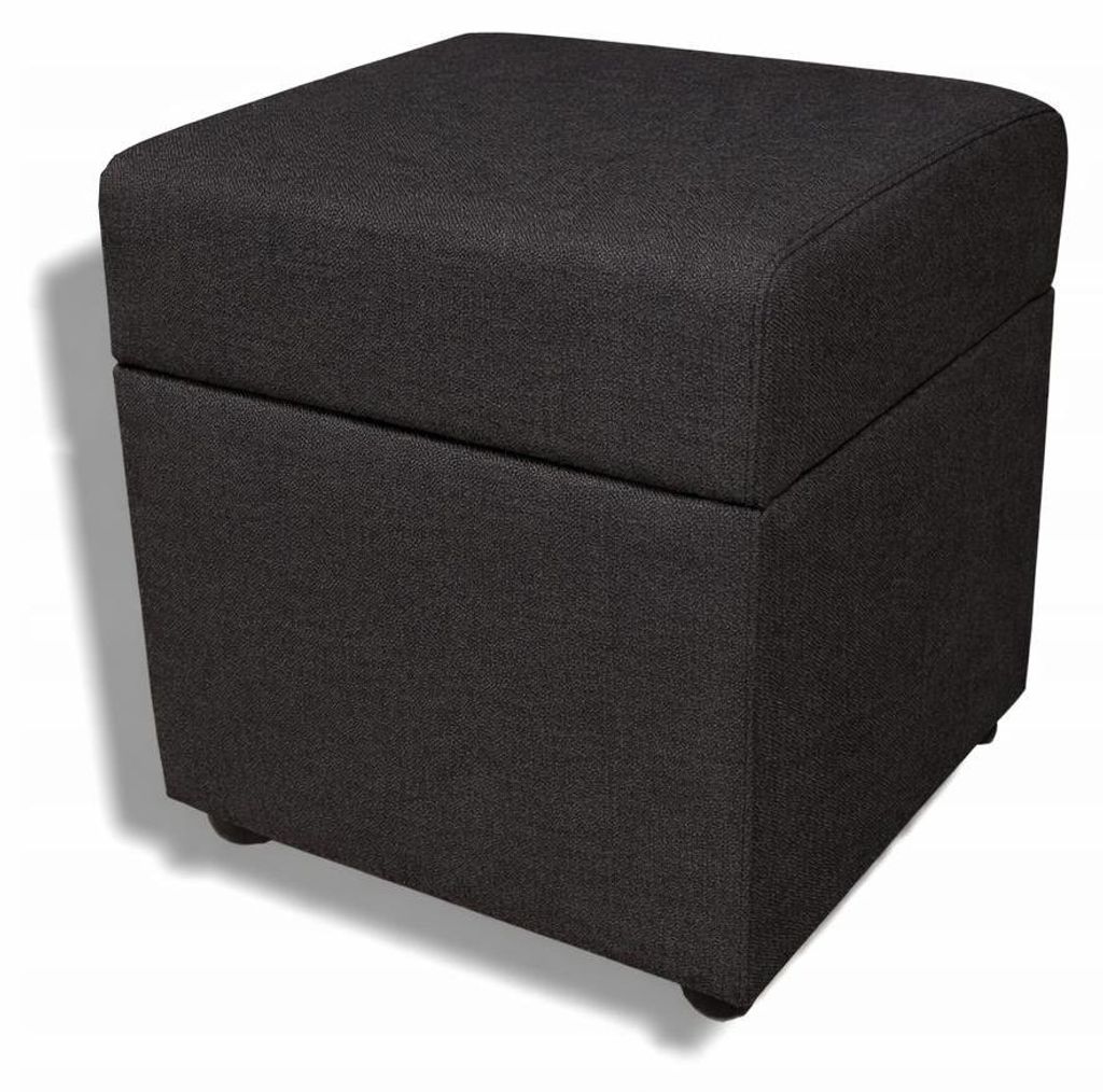 Pufa kwadratowa z pojemnikiem salon sypialnia 38x38x42 Zdjęcie produktu 