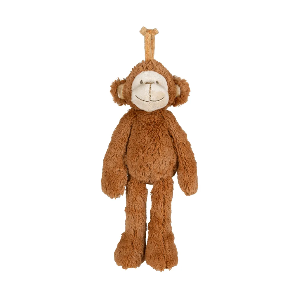 Apaiser bébé : Peluche musicale Singe Micha Happy Horse marron - Câlin