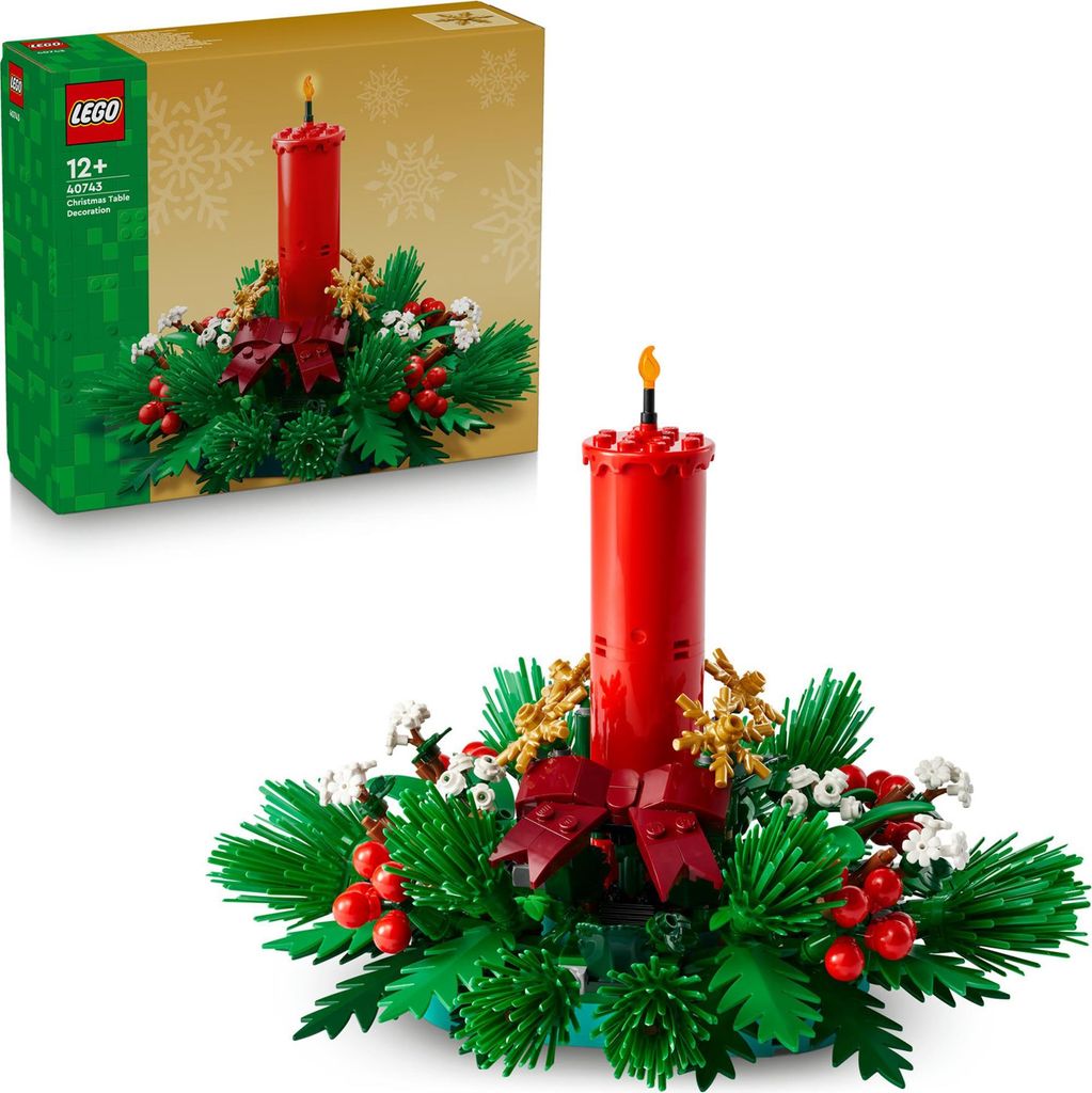 LEGO Decorazione da Tavolo Natalizia 40743 Set da Immagine del prodotto 