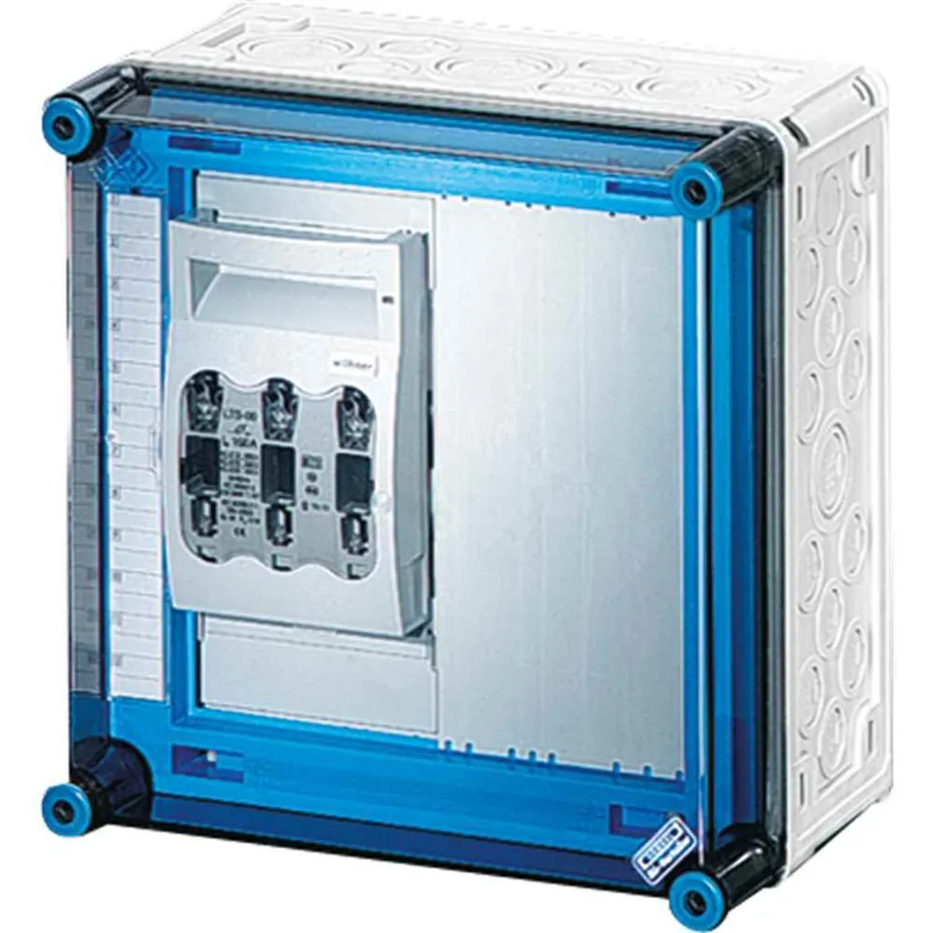 Boîte à fusibles NH00 250A Mi 6226 contre les surcharges avec interrupteur 125A