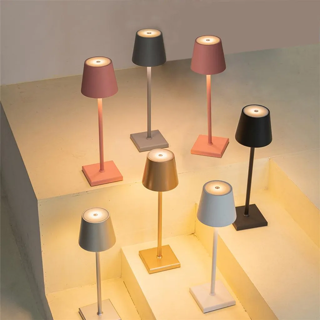 Lampe Tactile Facile à Allumer Fleur Or - Fini les Interrupteurs Cachés - 3