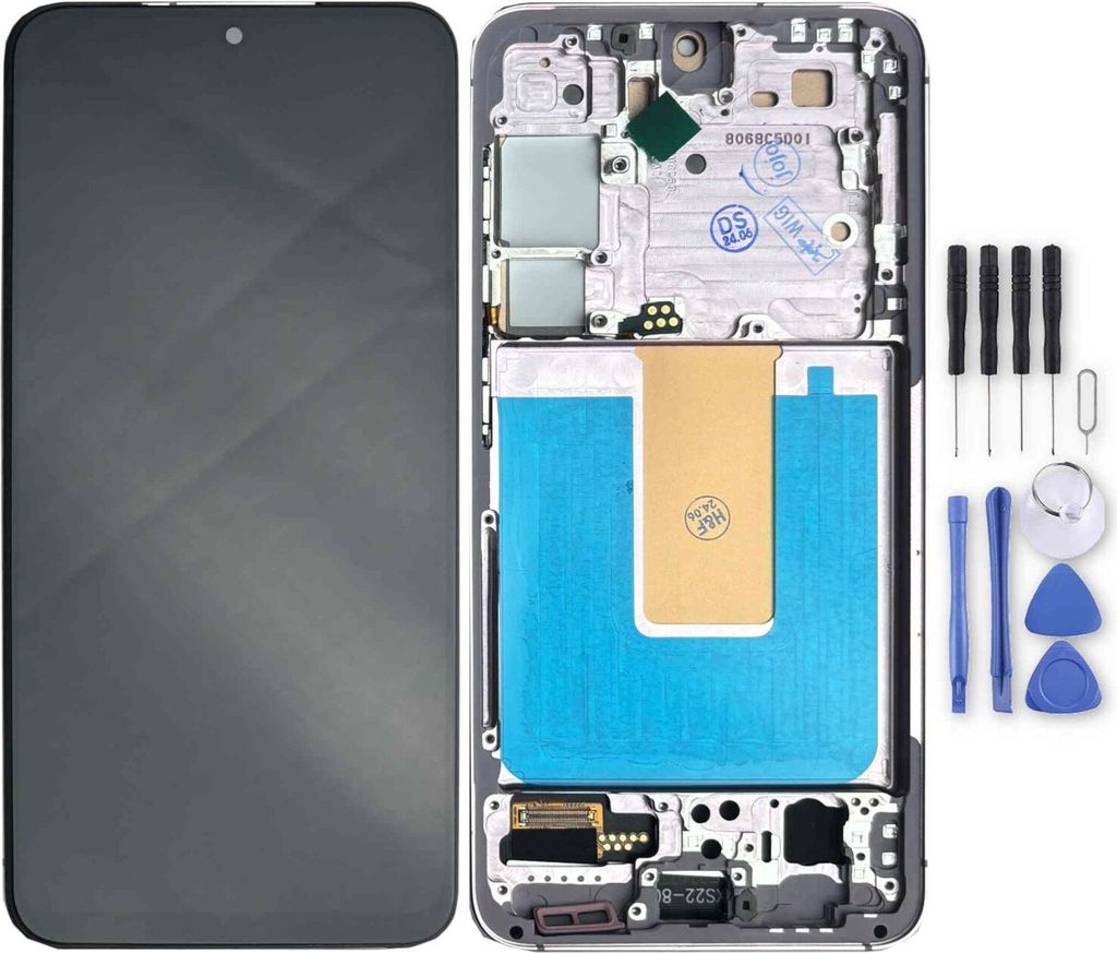 Für Samsung Galaxy S23 Display Full TFT mit Rahmen Einheit Produktbild 1