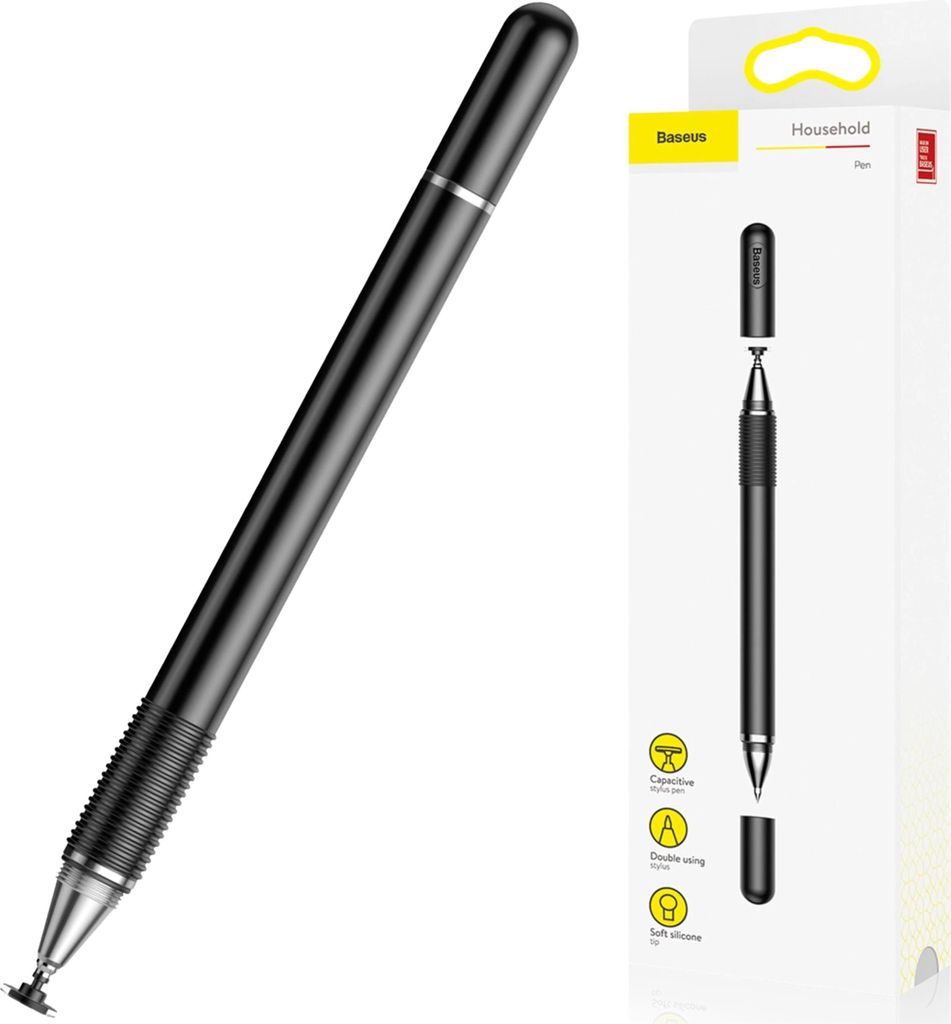 Stilo a randello d'oro Rysik Długopis 2W1 Baseus (Czarny) Immagine del prodotto 