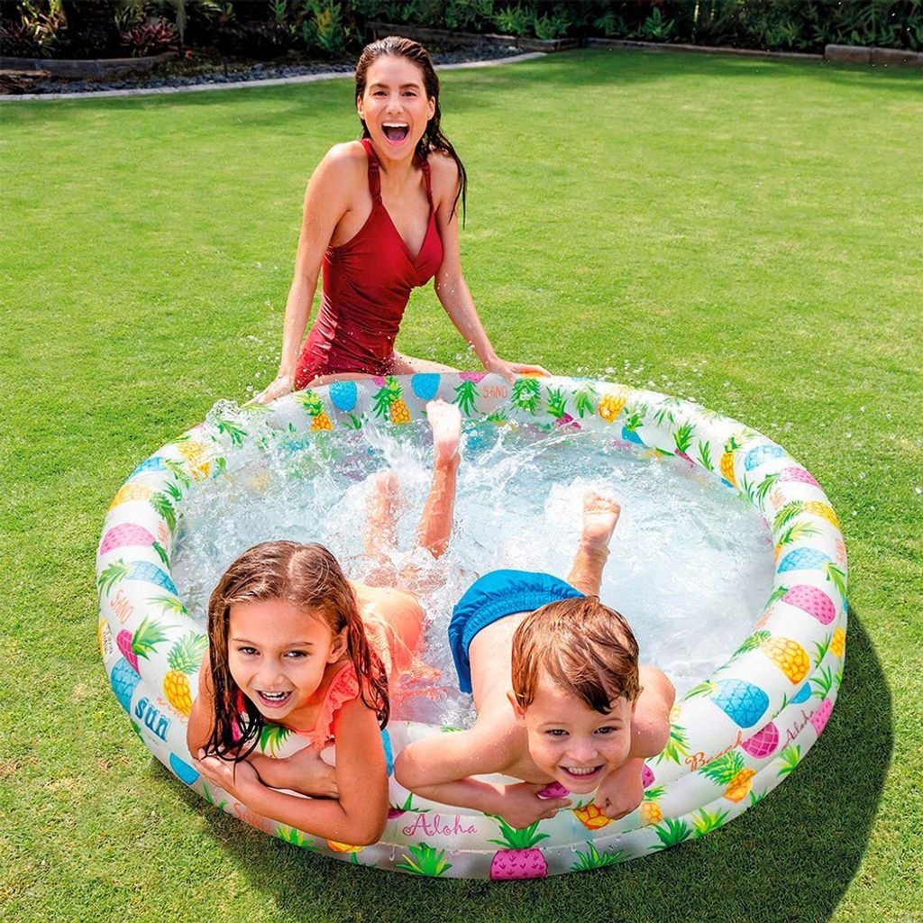 Intex Kinder Planschbecken 3-Ring-Pool Fishbowl Produktbild 8