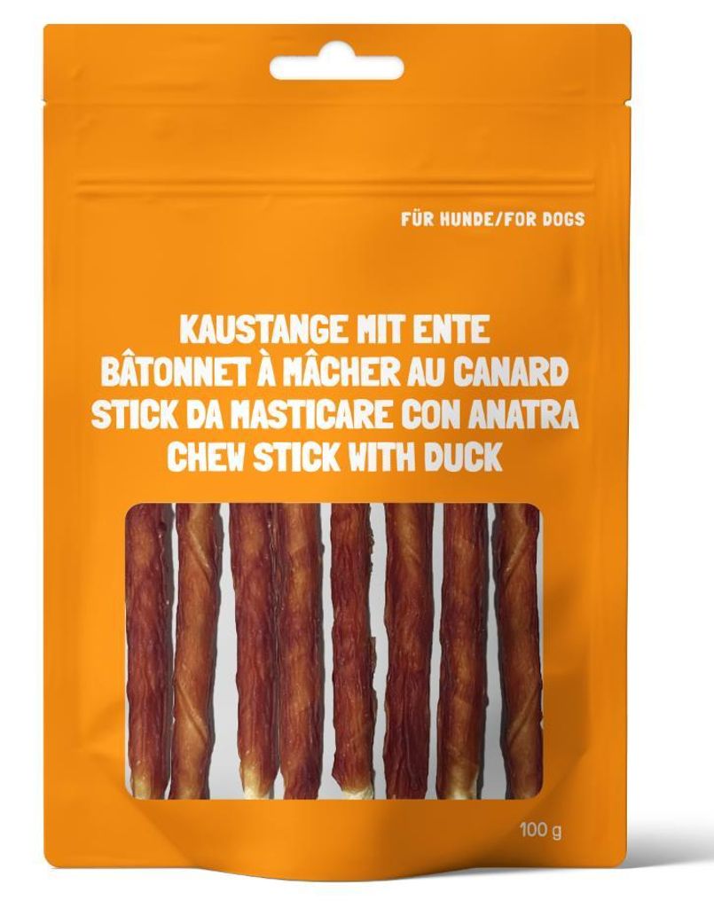 Fit+Fun Kaustange mit Ente per 8x100 g Produktbild 