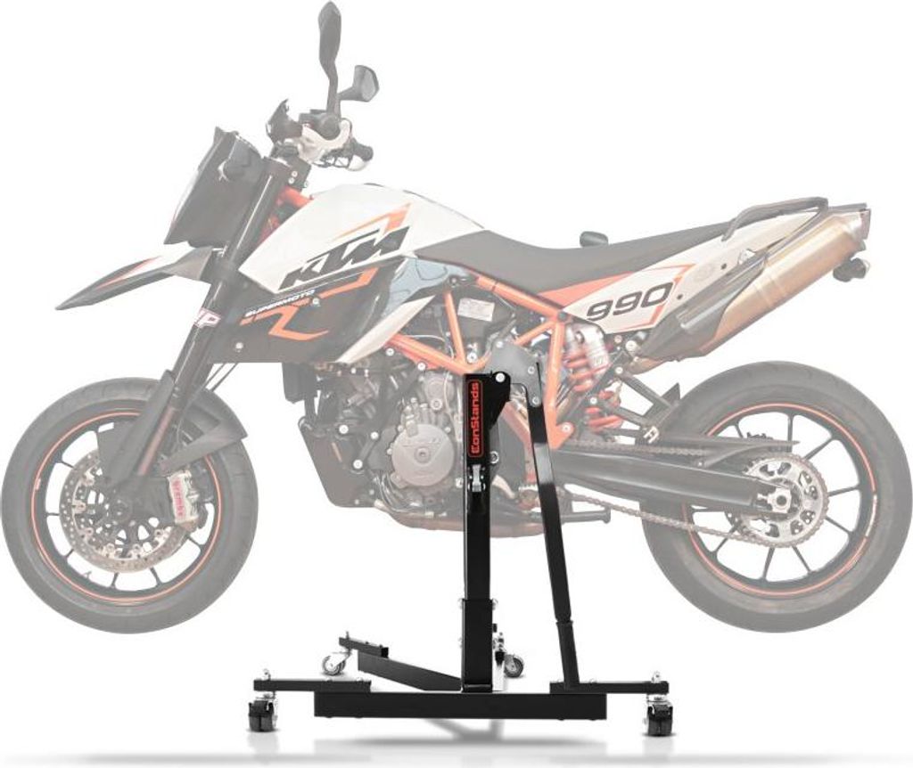CS Power Evo-Zentralständer für KTM 950 Supermoto SM / R 05-08 Schwarz