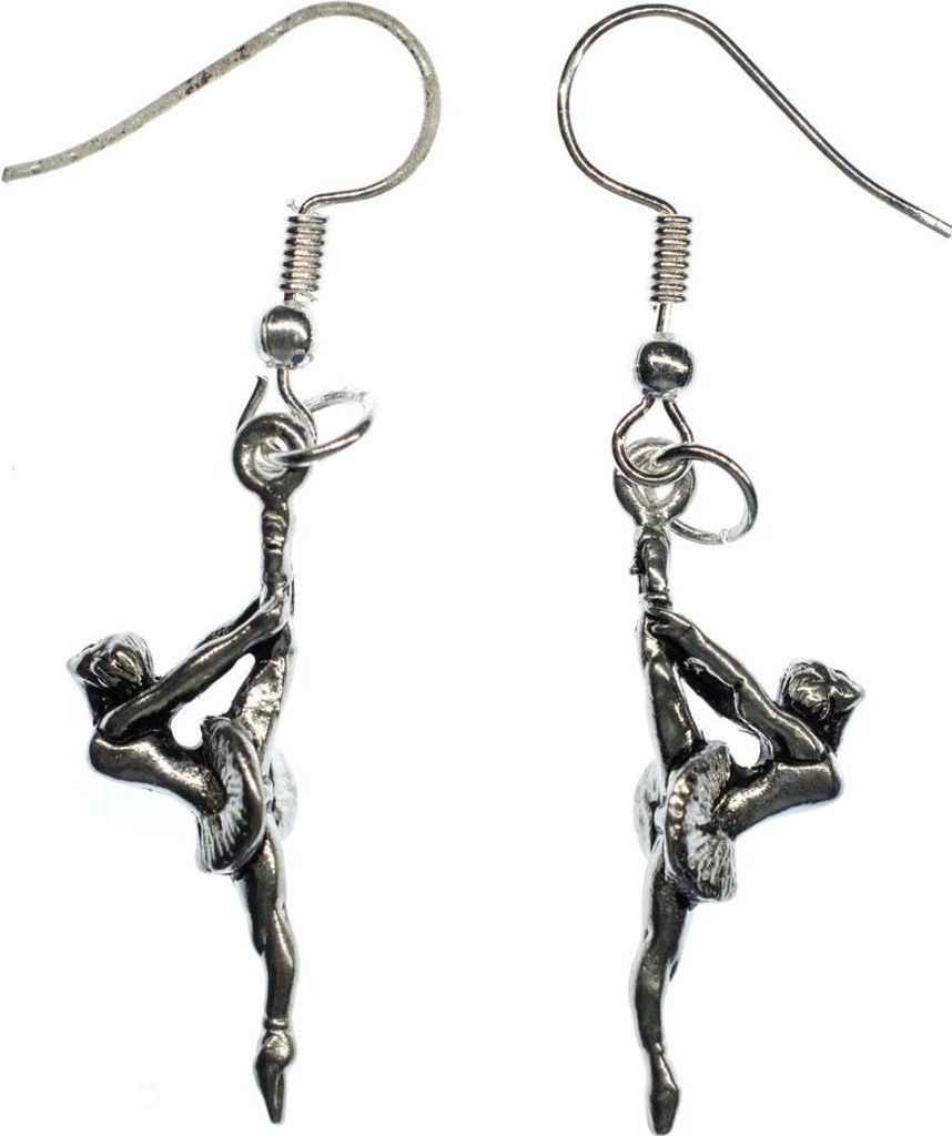 Ballerina Ohrringe Miniblings Ballett Tänzerin Tanz Balletttänzerin Prima silber