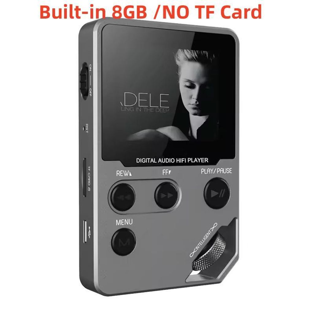 Verlustfreier Bluetooth-MP3-Musikplayer, Gehäuse aus Produktbild 