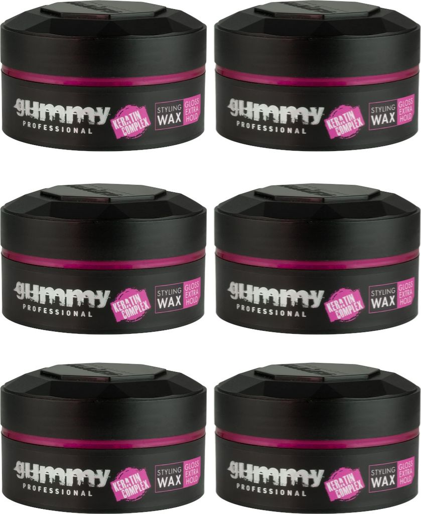 6x FONEX Gummy Styling Wax Gloss Extra Hold Kaufland.de