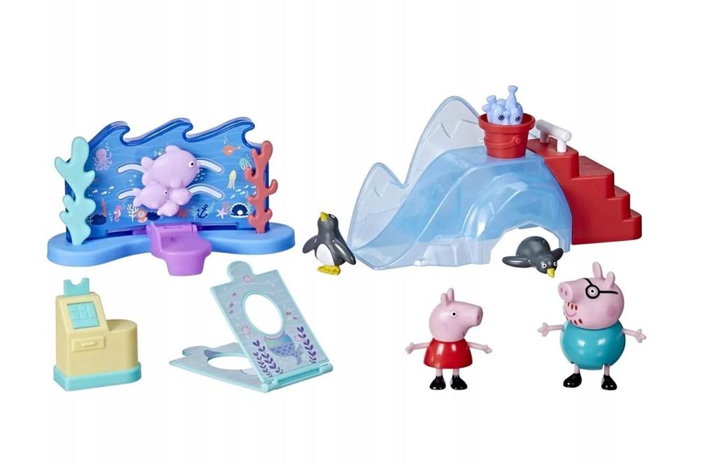 Peppa Pig | Aquarium Adventure Spielset – 4 Figuren & Produktbild 