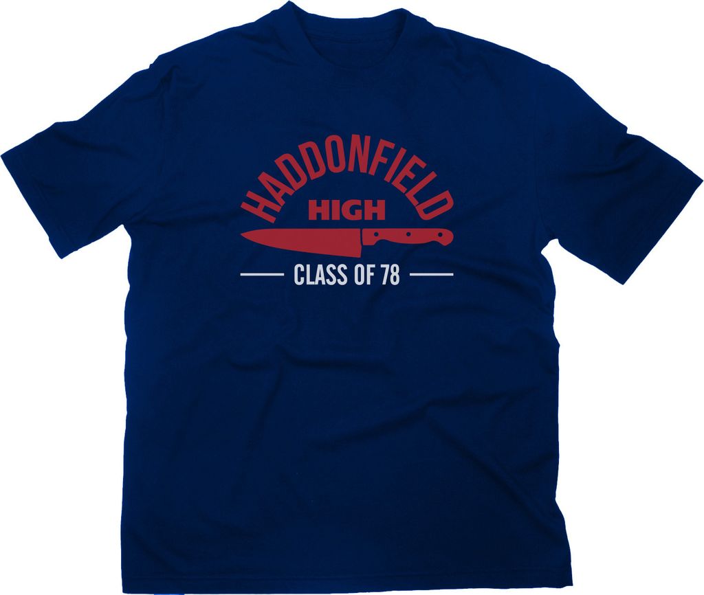 Styletex23 T-Shirt Haddonfield High School Halloween navy, S
