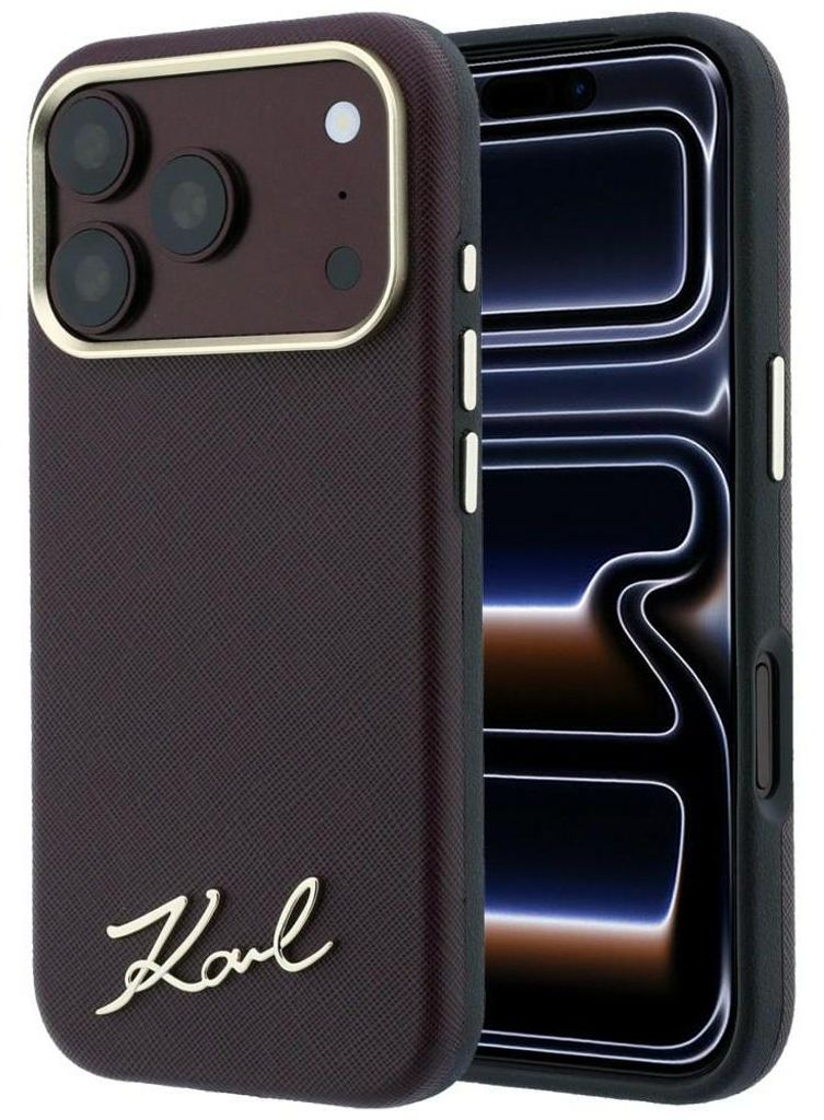 Custodia per iPhone 18 Pro / 17 Pro, Karl Lagerfeld, motivo Immagine del prodotto 