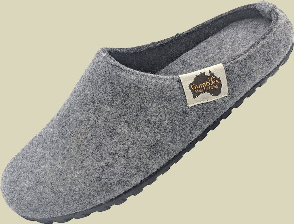 Outback Slipper Men/Women Größe 39 Farbe grey/charcoal