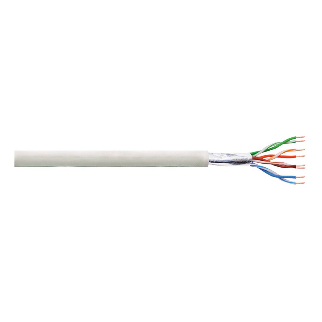 LogiLink Installationskabel Kat. 5e F/UTP 305 m grau