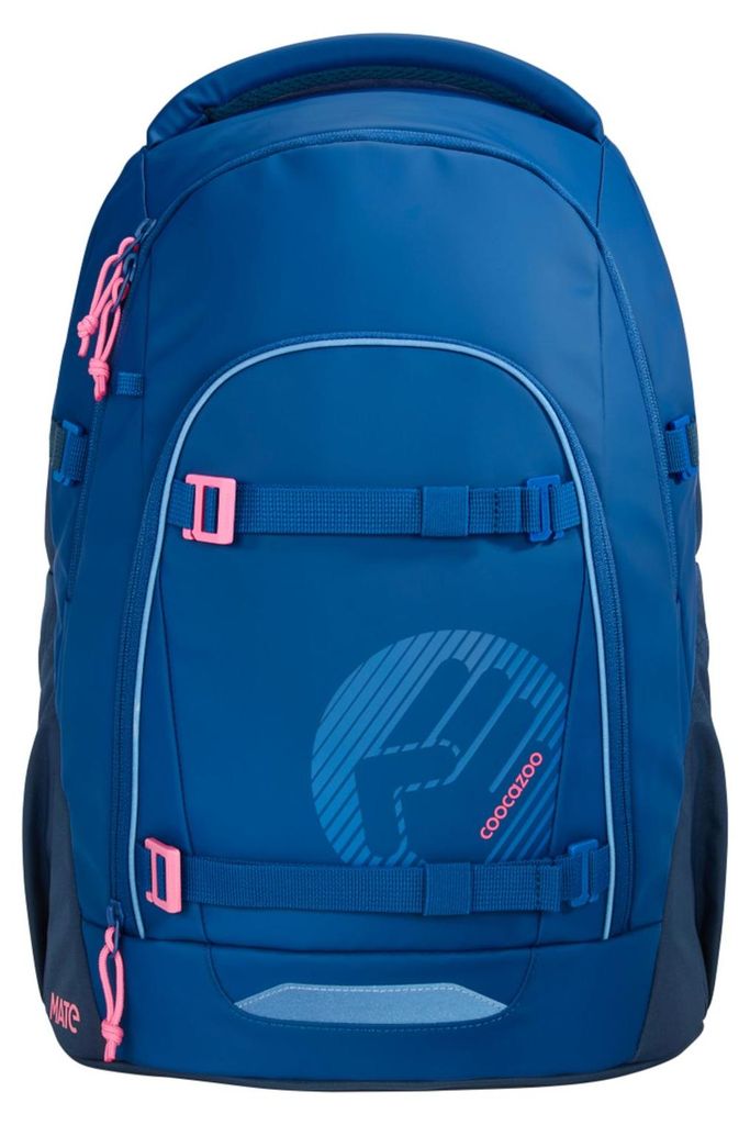 coocazoo Schulrucksack Mate School Backpack Tarp Stormy Rain blau