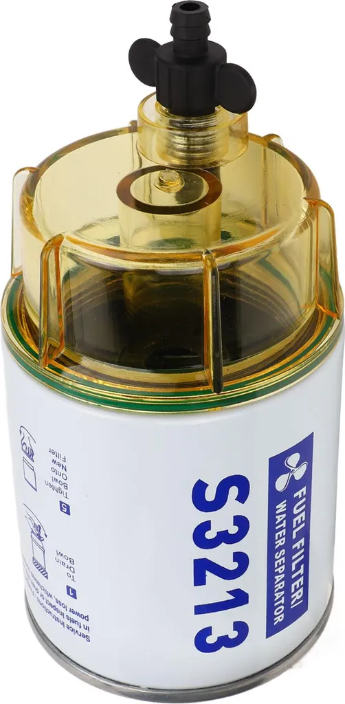 Filtre Séparateur Eau Carburant S3213 18-7928 pour Moteur Hors-Bord