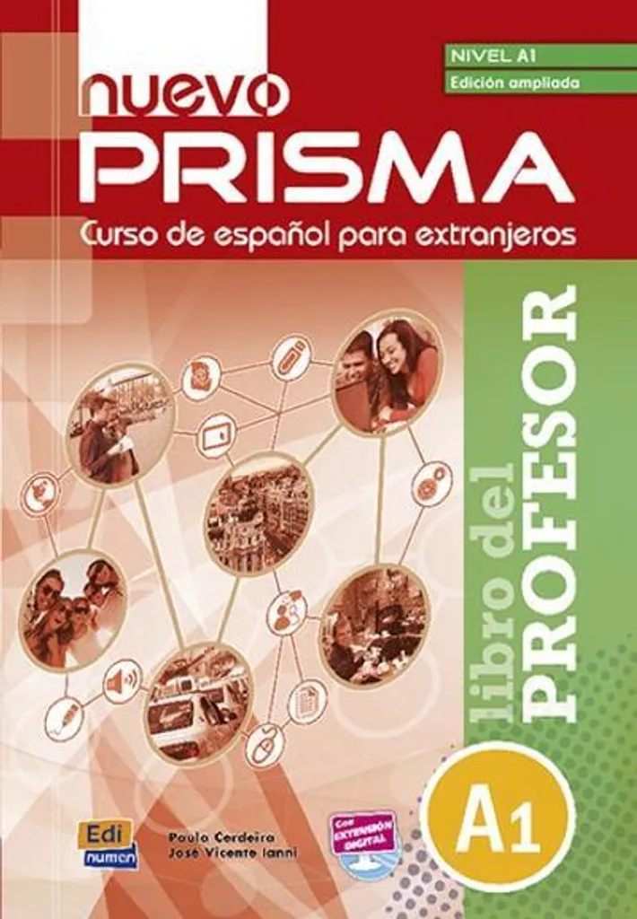 Livre de l'enseignant PRISMA A1 : Guide pédagogique espagnol 12 u.