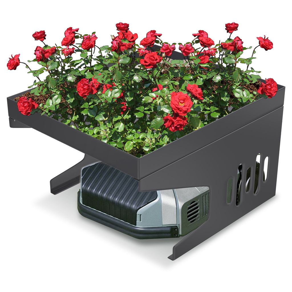 JOIEYOU Mähroboter Garage Dach Regenschutz & UV-Schutz Produktbild 