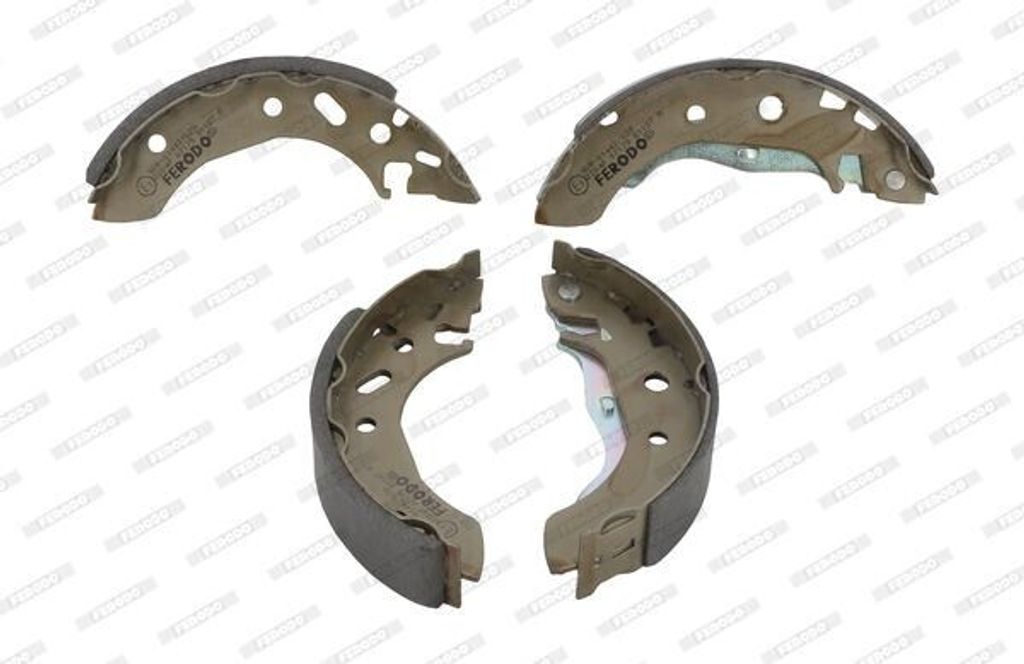 FERODO Bremsbackensatz Trommelbremse Hinten für FORD Fiesta Mk4 Schrägheck (JAS, JBS) 180mm FSB543