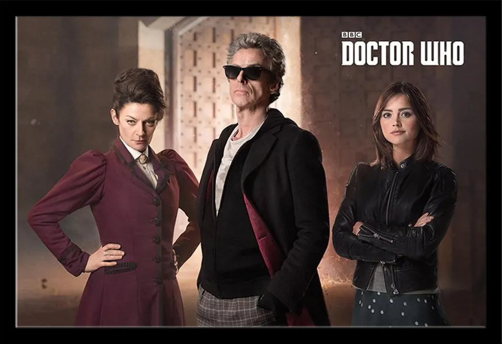 Cadre Photo Doctor Who Episode 1 pour Décoration Salon et Chambre Geek