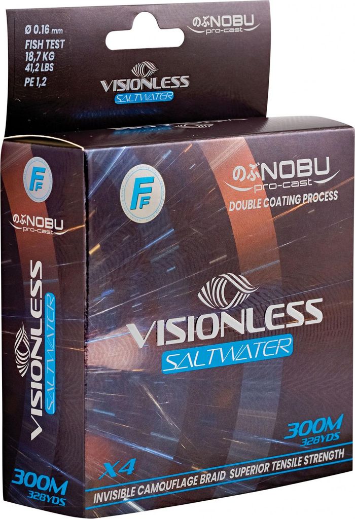 Lineaeffe Angelschnur Visionless Saltwater 4X Braid (500 m)