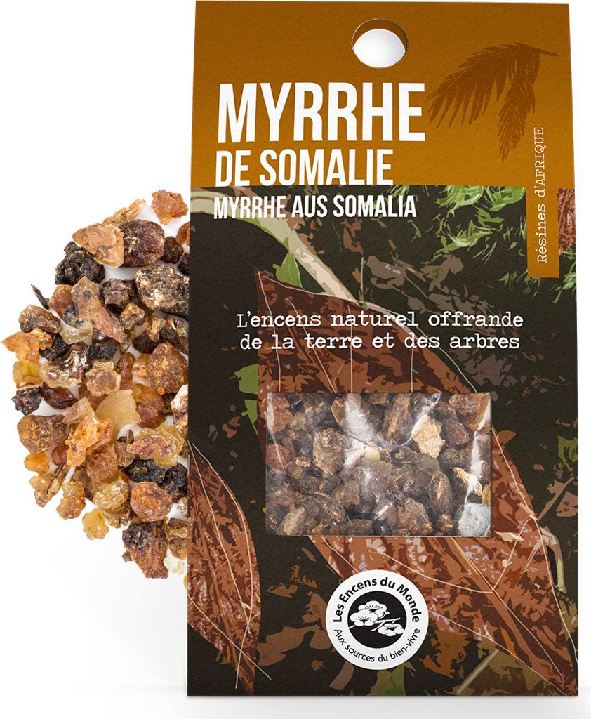 Myrrhenharz aus Somalia zum Brennen 400 g