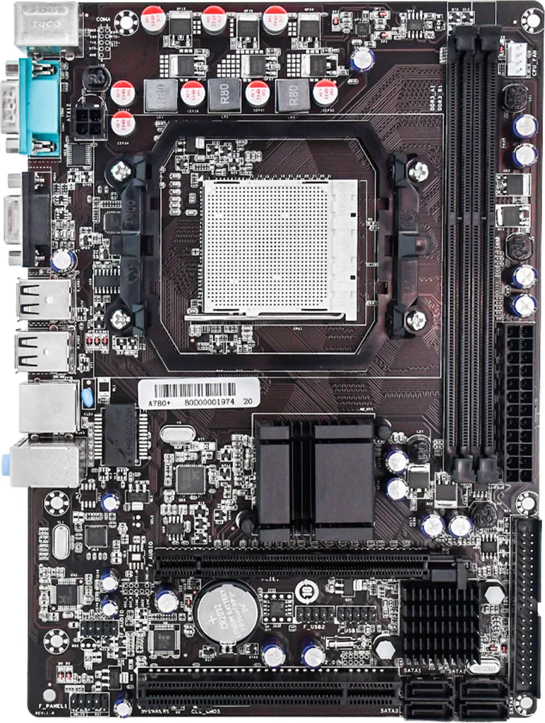 Scheda Madre A780 Socket AM3 FX DDR3 | Compatibilità AMD Totale