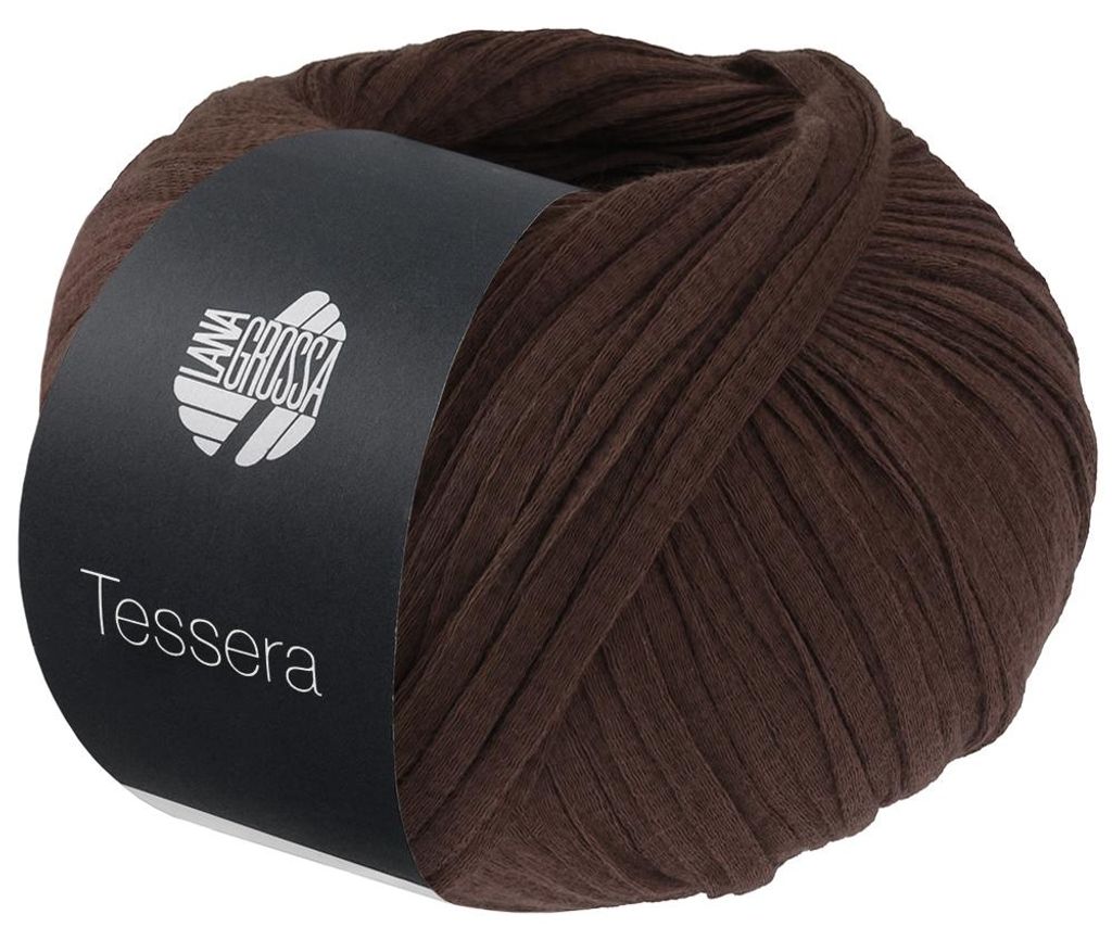 Lana Grossa - Tessera 0017 dunkelbraun Produktbild 