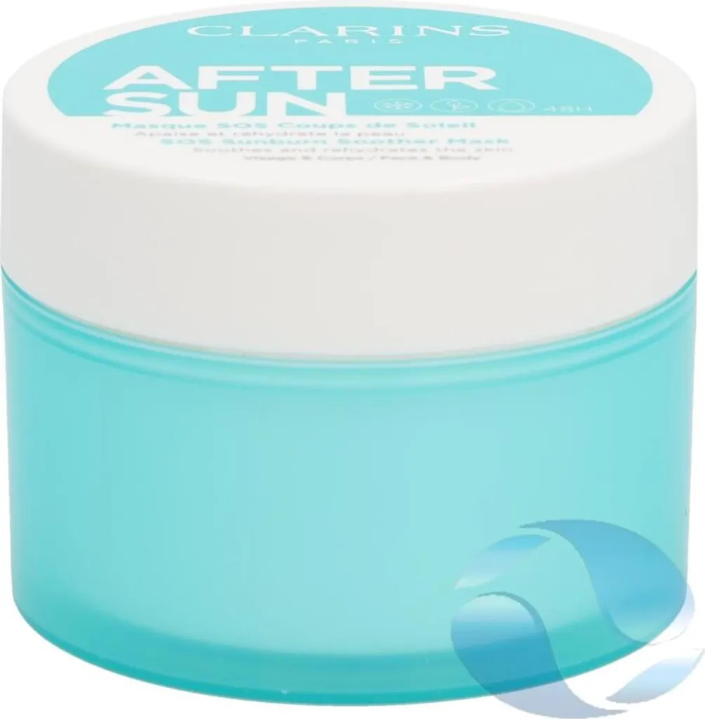 Masque Après-Soleil SOS Clarins Soin Visage Apaisant et Réhydratant 100ml