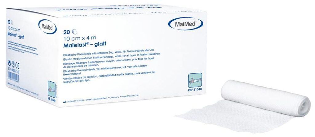 Elastický fixačný obväz 6 cmx4 m 20 ks Obrázok produktu 