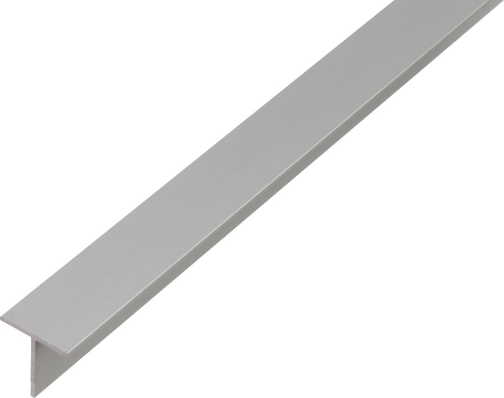 Alberts T-Profil | Aluminium, natur | 1000 x 20 x 20 mm | 5er Set