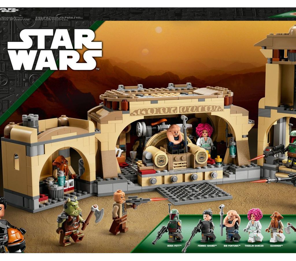 LEGO Star Wars La Sala Del Trono Di Boba Fett Immagine del prodotto 