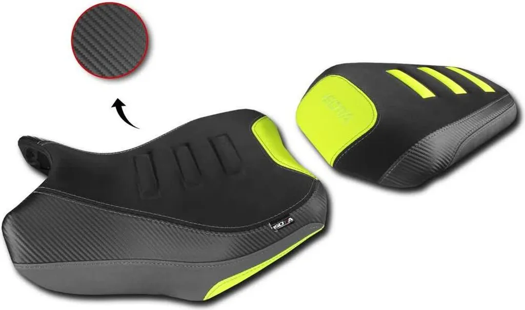 Selle Benelli TRK 702 X Isotta Confort Noir et Jaune modèle 2024