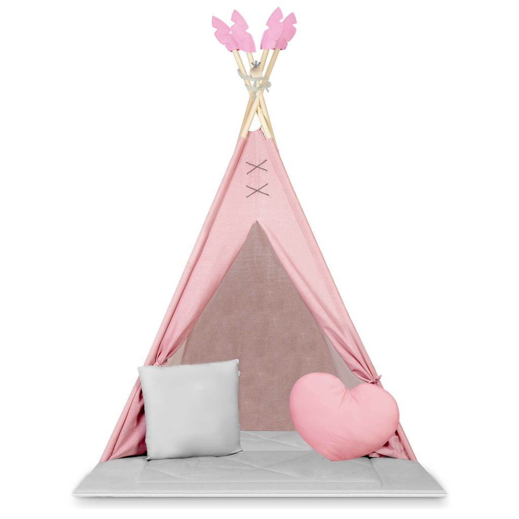 Tipi-Zelt für Kinder NK-406 Nukido – rosa