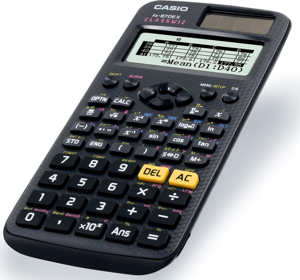 X Classwiz Taschenrechner Fx 87 De X CASIO Schulrechner Modell