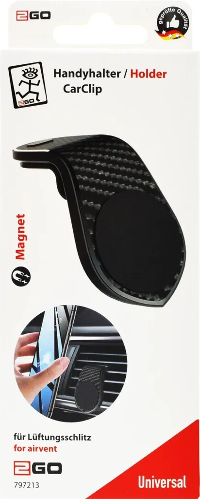 Support Mobile Voiture Aimanté pour Grille d'Aération - Solution GPS - 2
