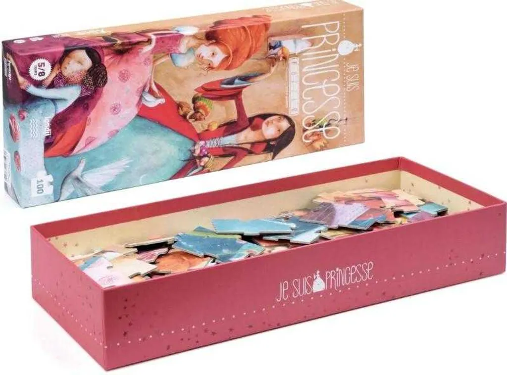 Puzzle Princesse Londji illustré - 36 pièces robustes et boîte de voyage