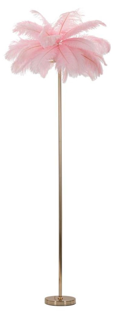 Stehlampe "Pink Palm" – 3-flammige E14-Stehlampe aus Produktbild 