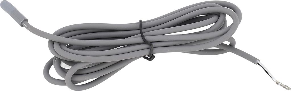 10K Temperaturfühler, wasserdichter Thermostatfühler aus Edelstahl, 2 Meter Kabel, 10–100 °C