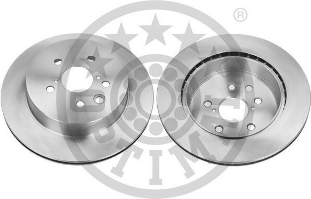 2x OPTIMAL Bremsscheibe BS-8818C hinten für LEXUS IS II (GSE2_ ALE2_ USE2_)