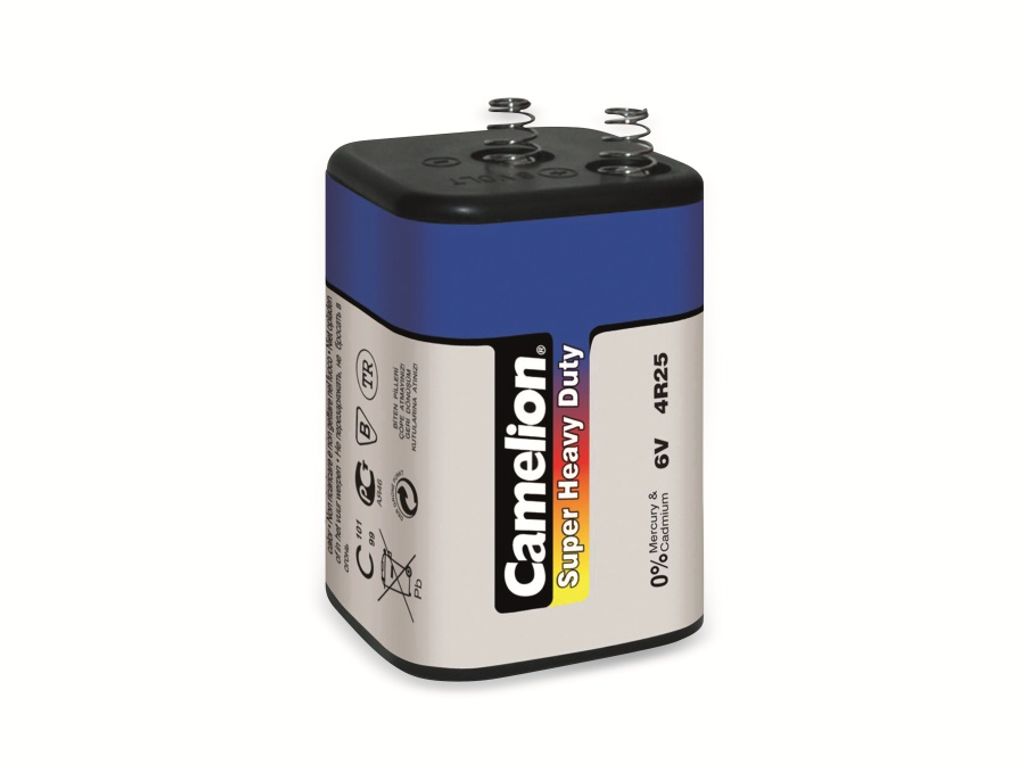 Akumulator do latarni Camelion 4R25, 6V, 9Ah, 1 szt Zdjęcie produktu 
