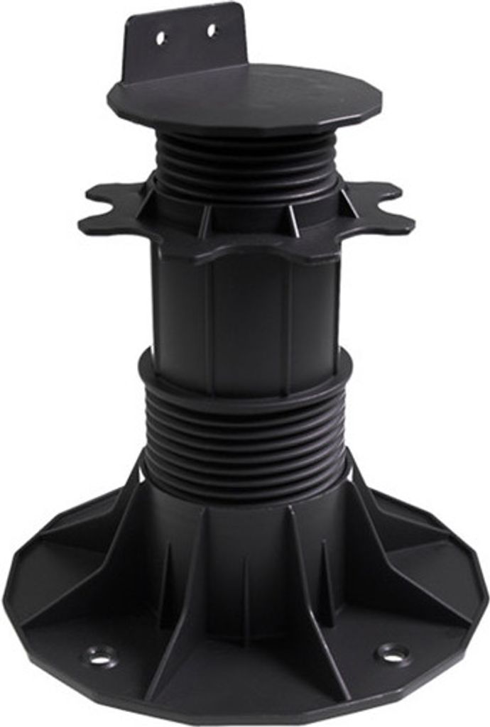 Profi Stelzlager 140-220mm höhenverstellbar, Polypropylen schwarz