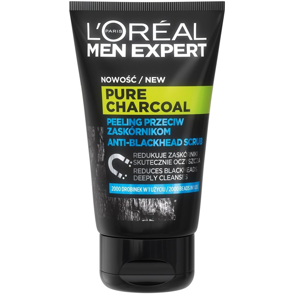 L'Oréal Men Expert Pure Charcoal Anti-Mitesser-Peeling 100 Produktbild 