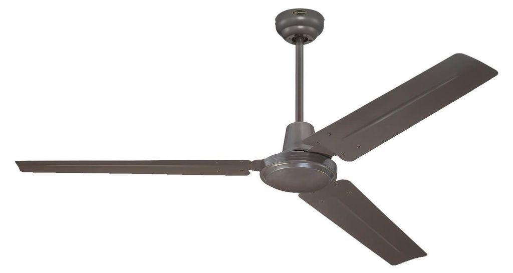 Stropní ventilátor s vypínačem Industrial 142 cm Espresso Obrázek produktu 