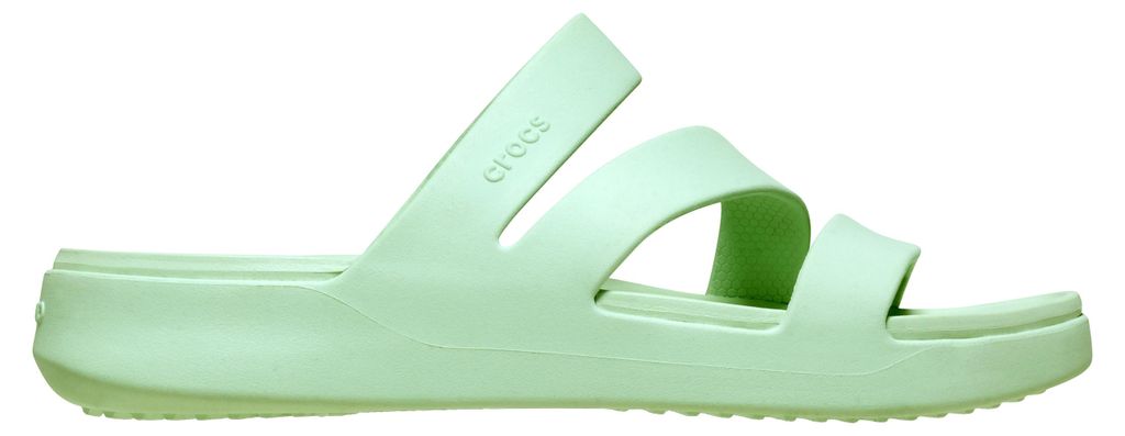Crocs Getaway Strappy Damen Komfort-Pantoletten Mintgrün (Mint Tint), 209587-3YF