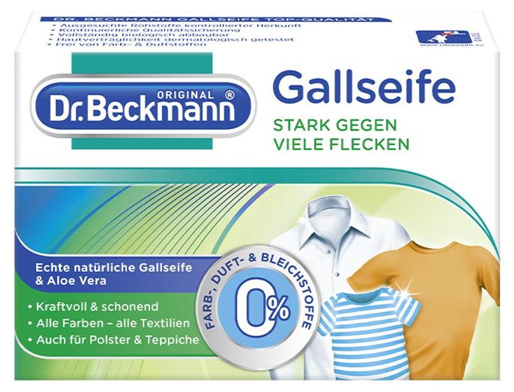 1 x Dr. Beckmann Gallseife 100g Stück Gezielte Fleckentfernung